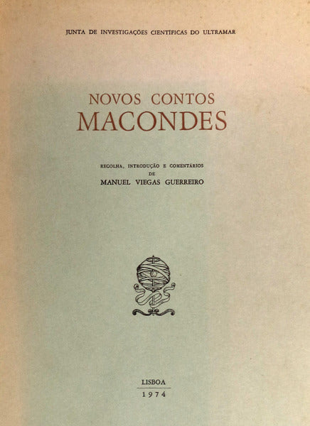 NOVOS CONTOS MACONDES.