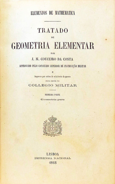 TRATADO DE GEOMETRIA ELEMENTAR.