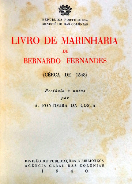 LIVRO DE MARINHARIA