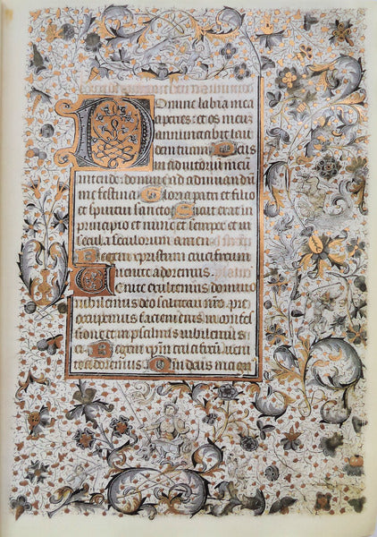 FACSÃMILE DO MANUSCRITO ILUMINADO: LIVRO DE HORAS DA RAINHA D. LEONOR.