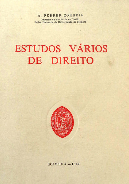ESTUDOS VÃRIOS DE DIREITO.