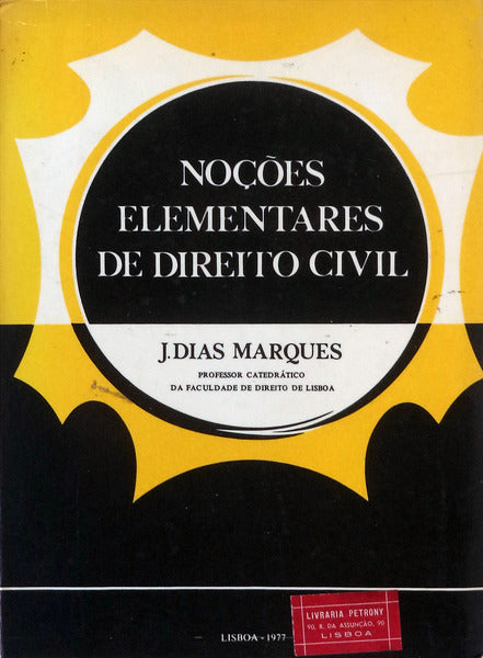 NOÃ‡Ã•ES ELEMENTARES DE DIREITO CIVIL.