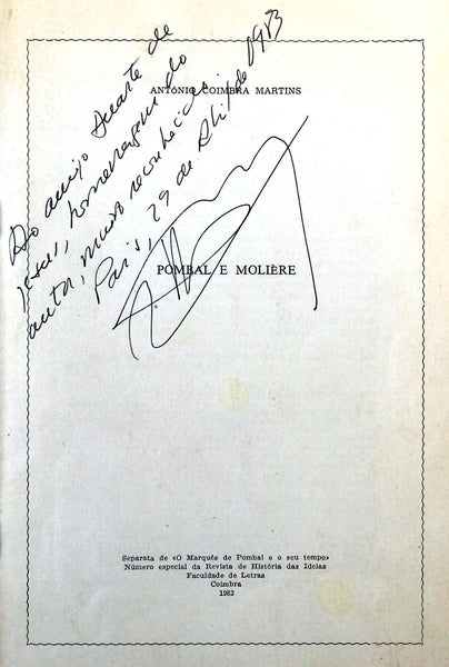 POMBAL E MOLIÃˆRE.