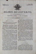 DIARIO DO GOVERNO / DIARIO DA REGENCIA [IMPÃ‰RIO LUSO-BRASILEIRO].