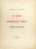 VINTE E CINCO ANOS DE ADMINISTRAÃ‡ÃƒO PÃšBLICA. MINISTÃ‰RIO DA EDUCAÃ‡ÃƒO NACIONAL.