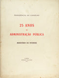 ANOS (25) DE ADMINISTRAÃ‡ÃƒO PÃšBLICA. MINISTÃ‰RIO DO INTERIOR.