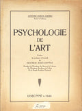 PSYCHOLOGIE DE Lâ€™ART.