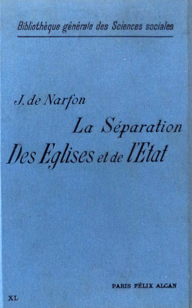 LA SÃ‰PARATION DES Ã‰GLISES ET DE Lâ€™Ã‰TAT.