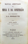 MANUAL ABREVIADO DA MISSA E DA CONFISSÃƒO.