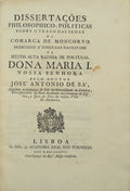 DISSERTAÃ‡Ã•ES PHILOSOPHICO-POLITICAS SOBRE O TRATADO DAS SEDAS NA COMARCA DE MONCORVO
