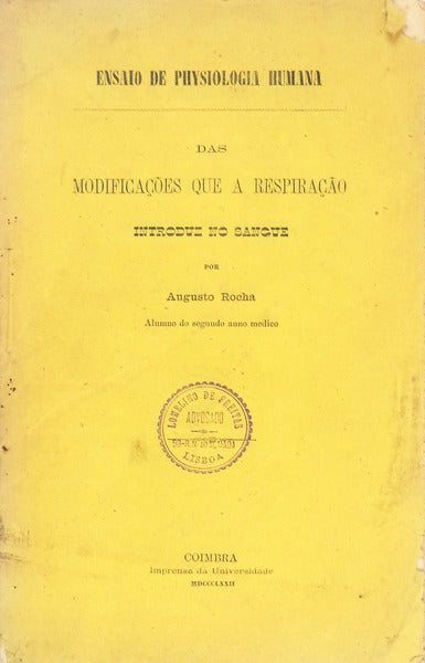 DAS MODIFICAÃ‡Ã•ES QUE A RESPIRAÃ‡ÃƒO INTRODUZ NO SANGUE.