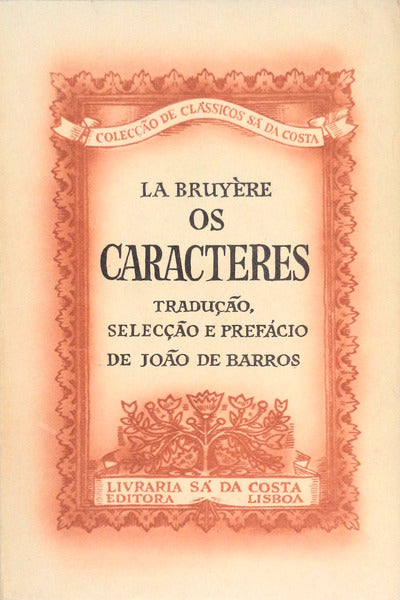 OS CARACTERES.