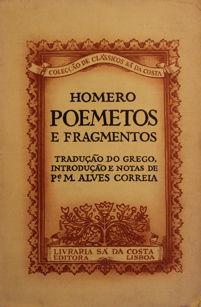 POEMETOS E FRAGMENTOS.