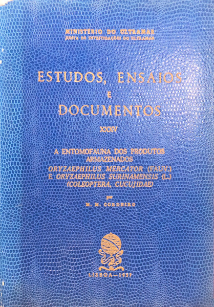 A ENTOMOFAUNA DOS PRODUTOS ARMAZENADOS.