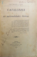 CATALUNHA E AS NACIONALIDADES IBÃ‰RICAS.