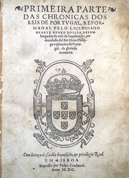 PRIMEIRA PARTE DAS CHRONICAS DOS REIS DE PORTVGAL,