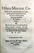 DE OMNIÛ PHILOSOPHIAE PARTIUM LAUDIBUS & STUDIJS, ORATIO.