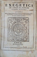 COMMENTARII EXEGETICI IN APOCALYPSIM IOANNIS APOSTOLI.