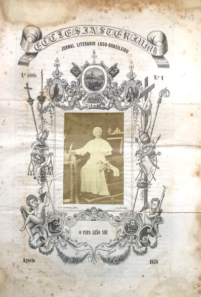 ECCLESIASTERIUM: JORNAL LITERARIO LUSO-BRASILEIRO. 1Âª SÃ‰RIE. 1878-1879.