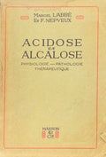 ACIDOSE ET ALCALOSE.