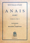 ESTUDOS DE BIOLOGIA MARÃTIMA. ANAIS Vol. XII, TOMO II.