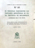 OS PRINCIPAIS COMPONENTES DAS PASTAGENS ESPONTÃ‚NEAS DO SUL DA PROVÃNCIA DE MOÃ‡AMBIQUE.