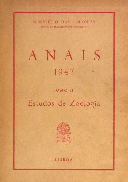TRABALHOS DA MISSÃƒO ZOOLÃ“GICA DA GUINÃ‰. (VI A IX)
