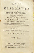 ARTE DA GRAMMATICA DA LINGUA PORTUGUEZA.