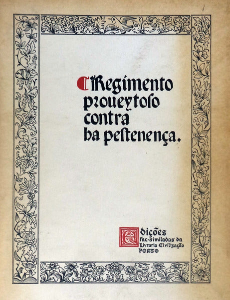 REGIMENTO PROUEITOSO CONTRA HA PESTENENÃ‡A.