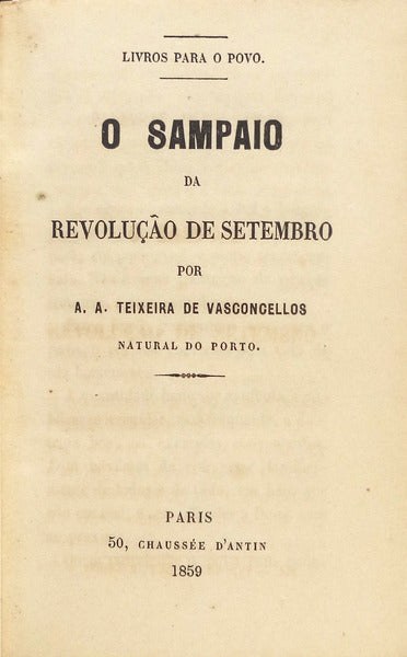O SAMPAIO DA REVOLUÃ‡ÃƒO DE SETEMBRO.