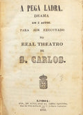 PEGA (A) LADRA. DRAMA EM 2 ATOS. [Conjunto de 6 libretos]