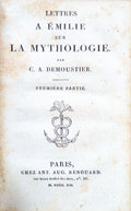 LETTRES A Ã‰MILIE SUR LA MYTHOLOGIE.
