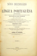 NÃ”VO DICCIONÃRIO DA LÃNGUA PORTUGUÃŠSA. [2 VOLS.]