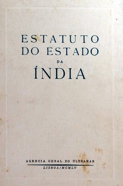 ESTATUTO DO ESTADO DA ÃNDIA.