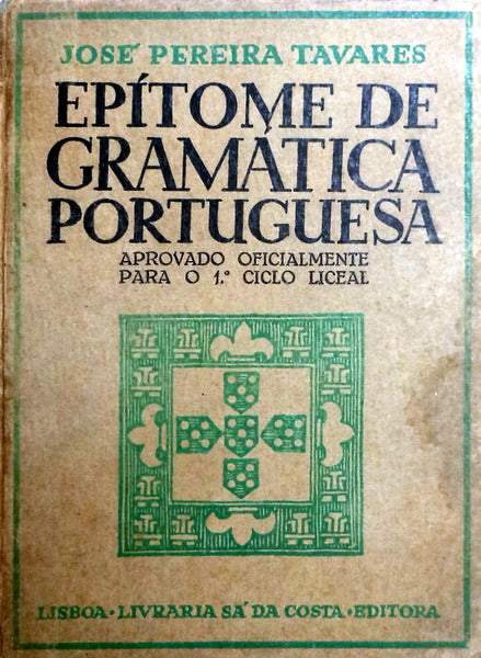 EPÃTOME DE GRAMÃTICA PORTUGUESA.