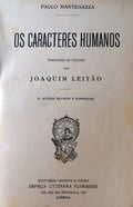 OS CARACTERES HUMANOS.