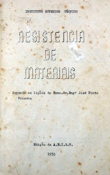 RESISTÃŠNCIA DE MATERIAIS.