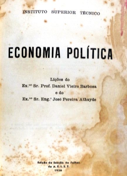 ECONOMIA POLÃTICA.