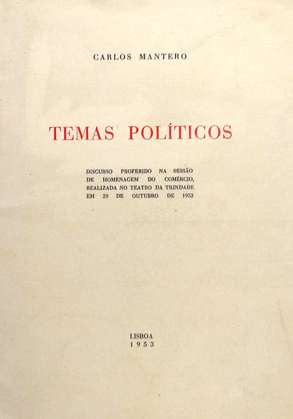 TEMAS POLÃTICOS.