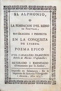 EL ALPHONSO, O LA FUNDACION D'EL REINO DE PORTUGAL,