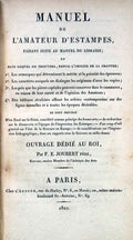 MANUEL DE L'AMATEUR D'ESTAMPES,