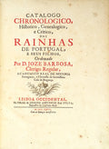 CATALOGO CHRONOLOGICO, HISTORICO, GENEALOGICO,  E CRITICO, DAS RAINHAS DE PORTUGAL, E SEUS FILHOS,