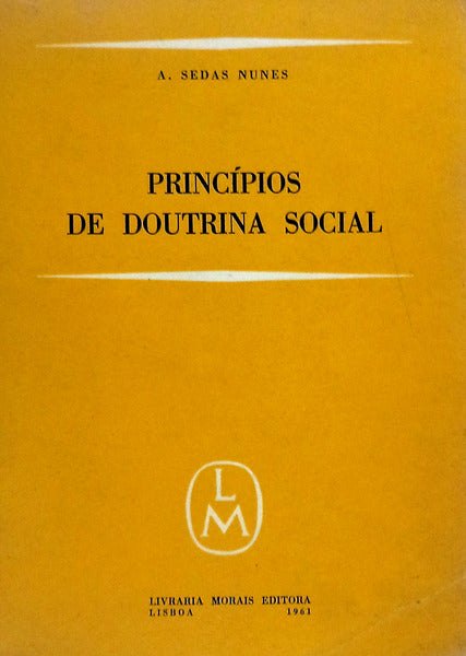 PRINCÃPIOS DE DOUTRINA SOCIAL.