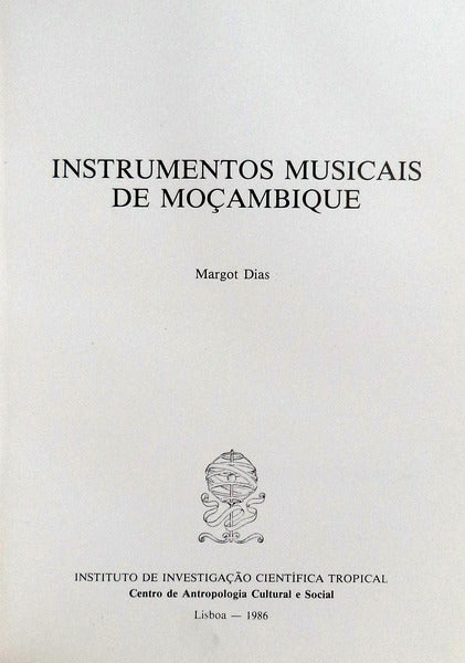 INSTRUMENTOS MUSICAIS DE MOÃ‡AMBIQUE.