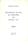 DOCUMENTO POSTAL DO PRINCÃPIO DO SÃ‰CULO XVI.