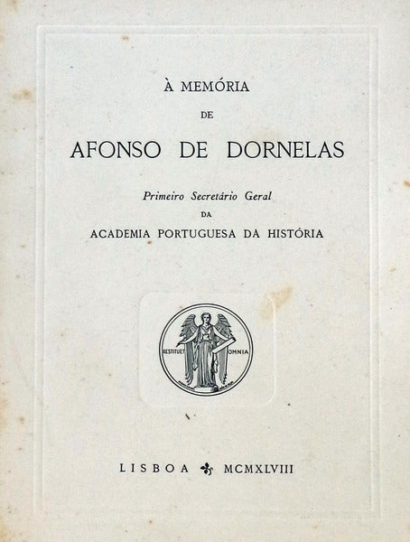 MEMÃ“RIA (Ã€) DE AFONSO DE DORNELAS.