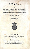 ATALA, OU OS AMANTES DO DESERTO.