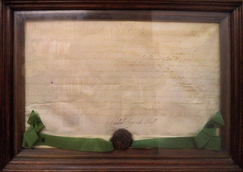 MANUSCRITO SEC. XVIII. - INQUISIÃ‡Ã‚O - CARTA DE FAMILIAR DO SANTO OFICIO