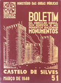 BOLETIM DA DIRECÃ‡ÃƒO GERAL DOS EDIFÃCIOS E MONUMENTOS NACIONAIS, N.Âº 51. CASTELO DE SILVES.