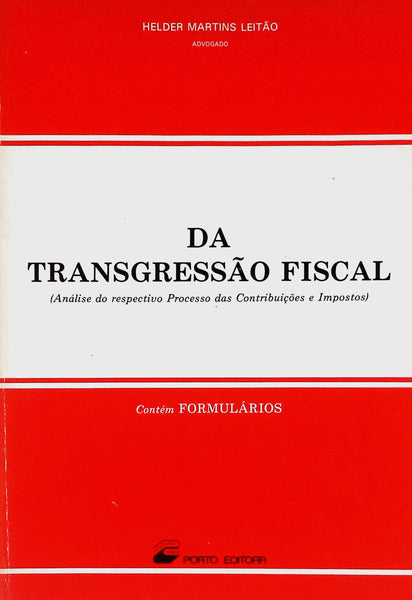 DA TRANSGRESSÃƒO FISCAL.